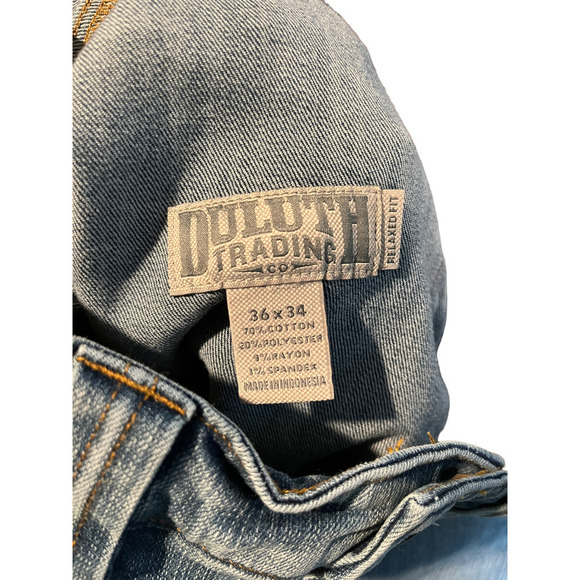Duluth Trading Company Men’s Ballroom Double Flex Relaxed Fit Jeans - Picture 8 of 16